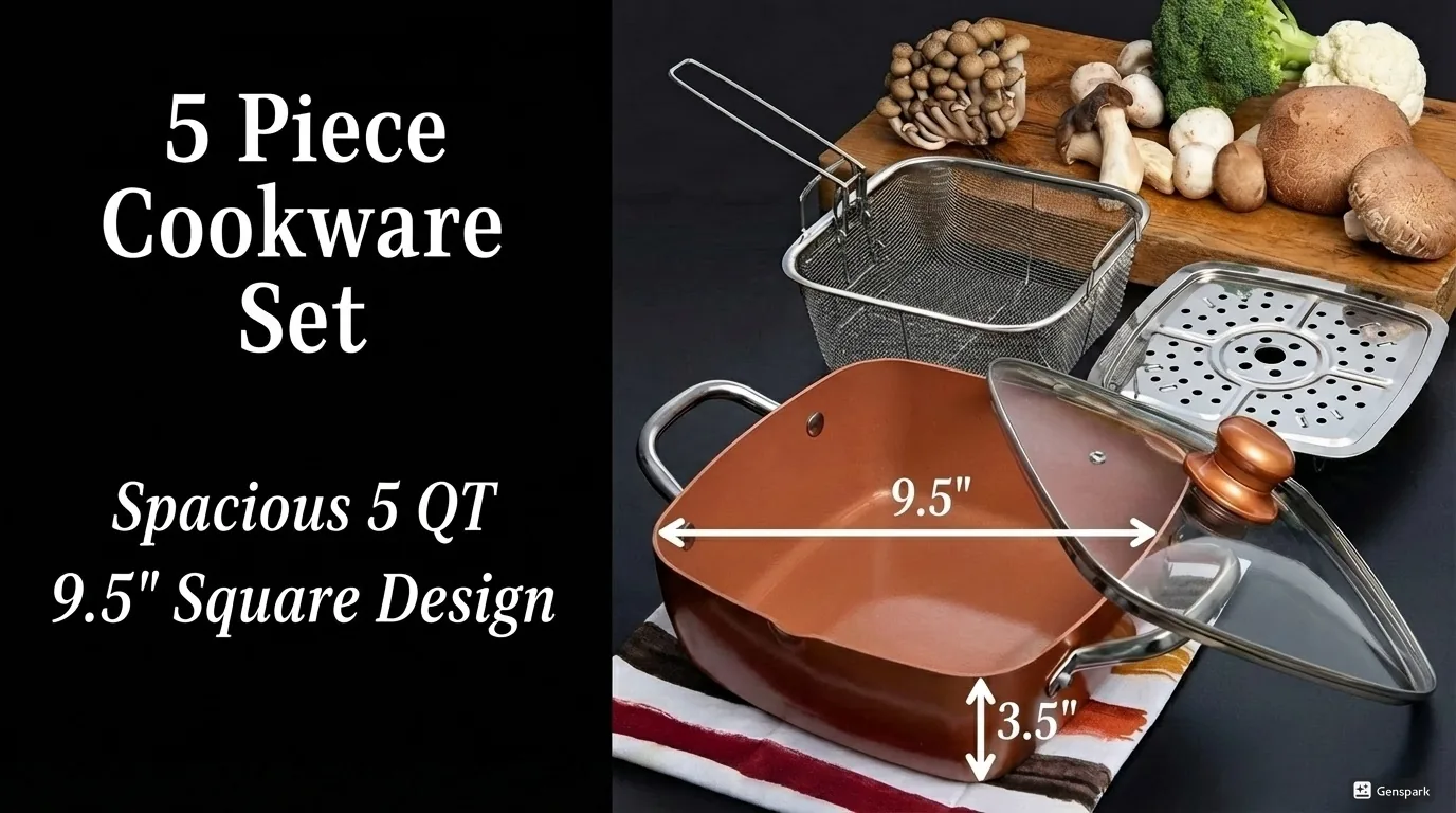 copper chef square pan sets content 1