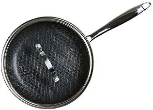 copper chef titan pan try ply stainless steel non stick frying pans 8 inch fry pan with lid